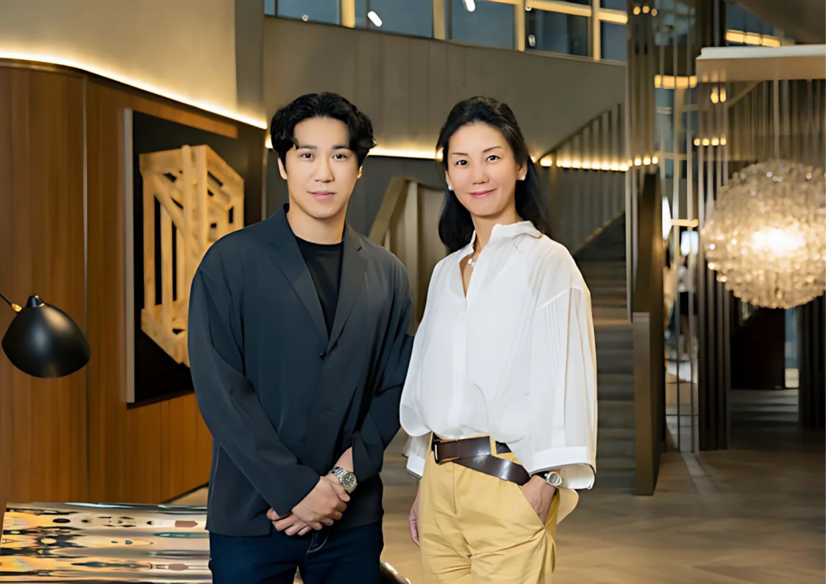 (Left) Samuel Chan, Founder of Britannia StudyLink and CEO of Nauticus Education Group, and Christina Gaw, Managing Principal, Global Head of Capital Markets, and Co-Chair of Alternative Investments at Gaw Capital Partners